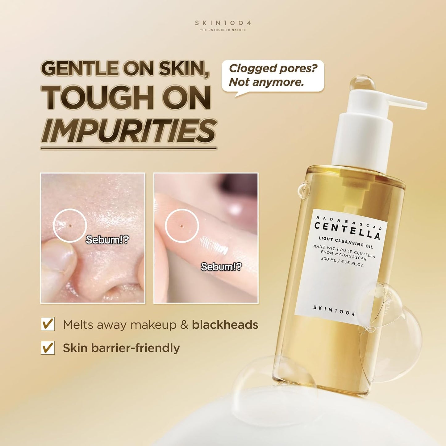 Madagascar Centella Light Cleansing Oil