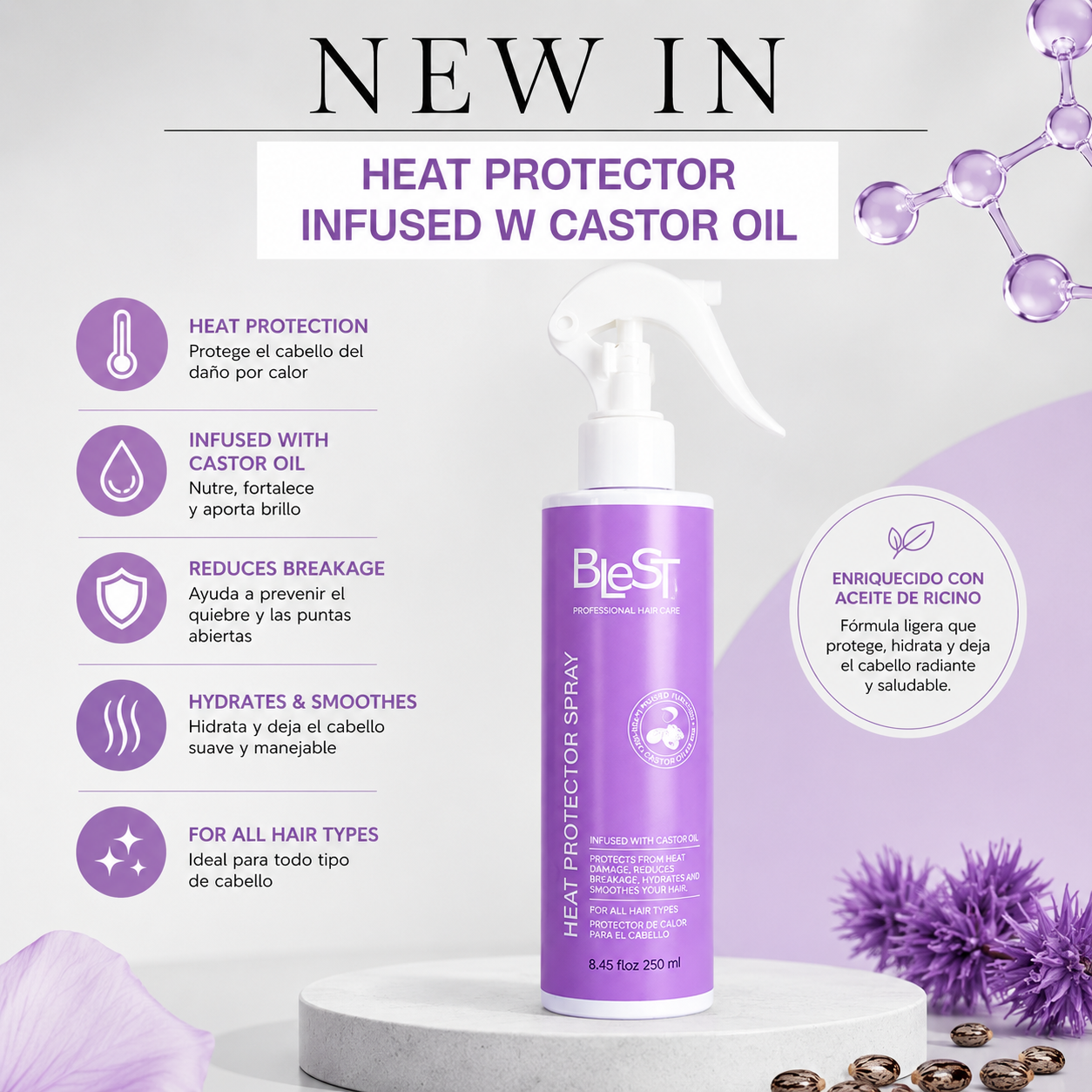 BLEST – Heat Protector Spray