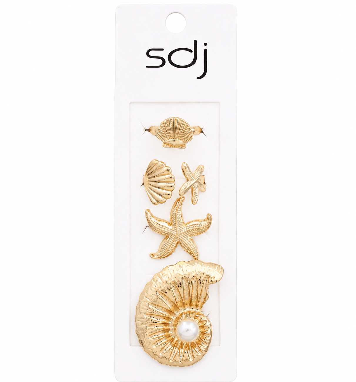 SEA LIFE ASSORTED RING SET
