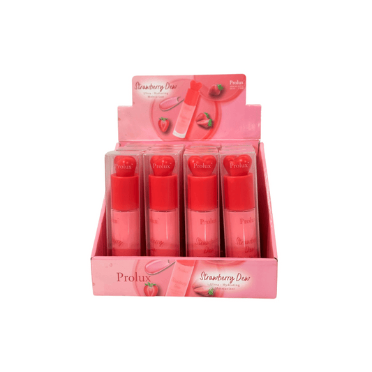 Close-up of Strawberry Dew Ultra-Hydrating Moisturizer with strawberry extract.