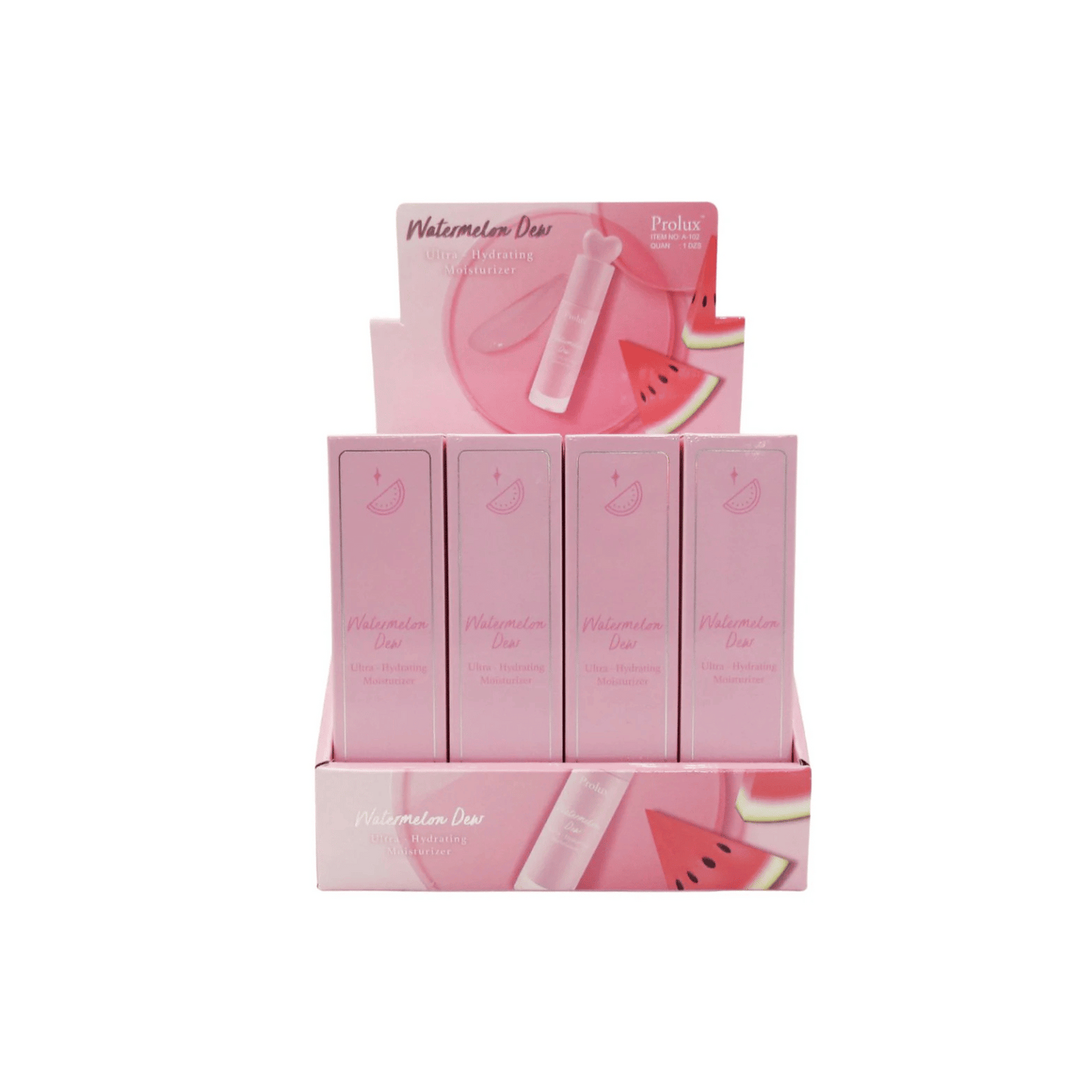 Close-up of Watermelon Dew Ultra-Hydrating Moisturizer with watermelon extract.