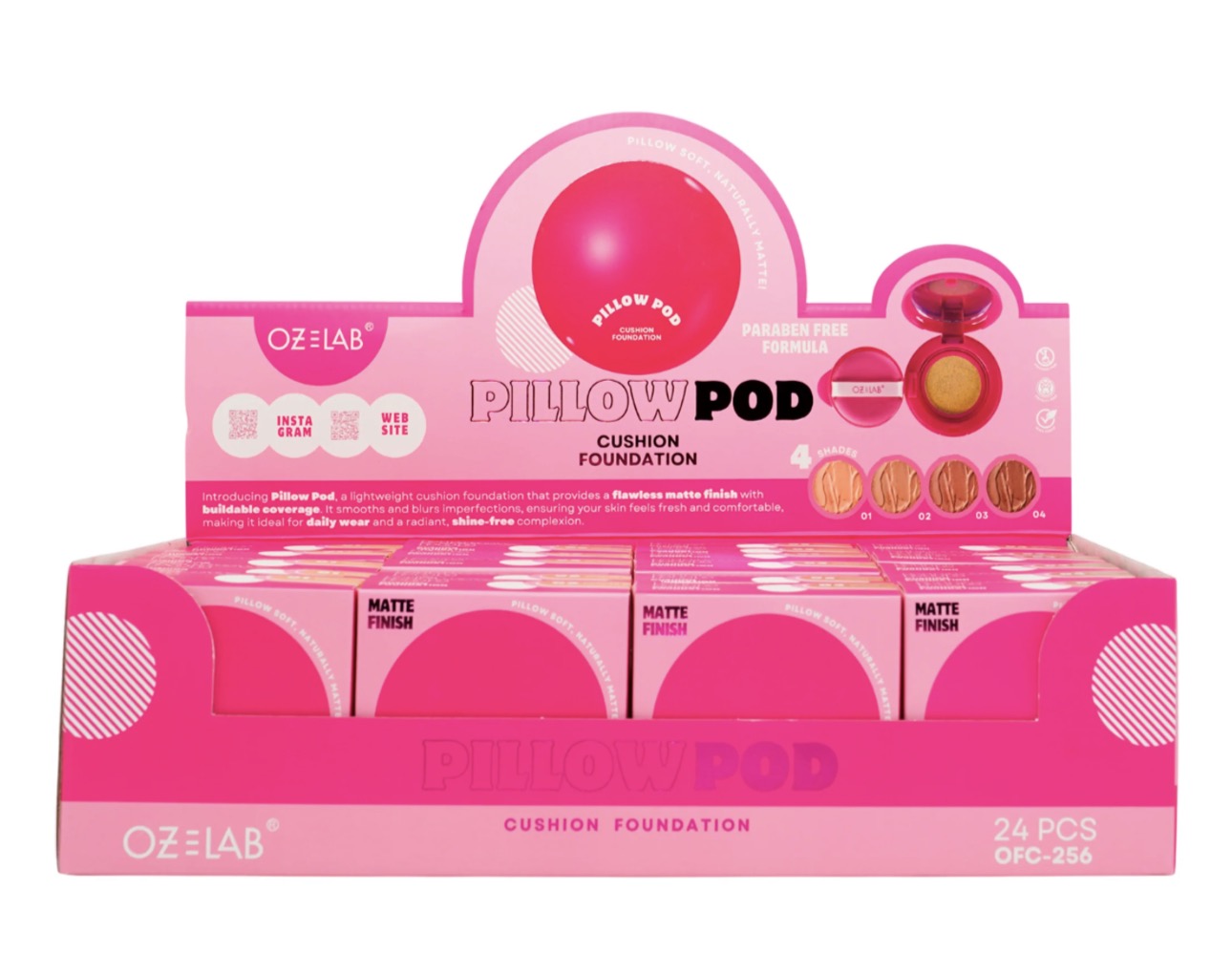 OZ LAB PILLOW POD CUSHION FOUNDATION
