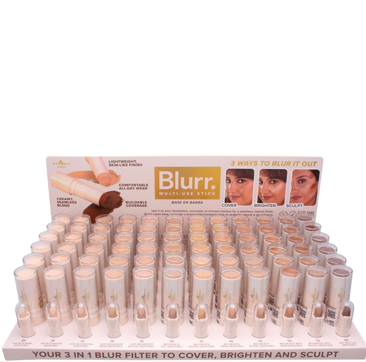 ITALIA DELUXE 3 in 1 BLURR MULTI USE STICK