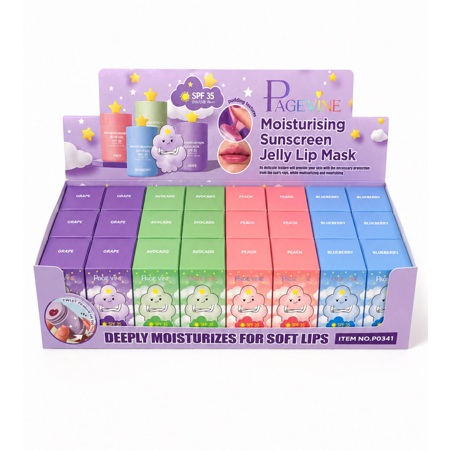 MOISTURISING SUNSCREEN JELLY LIP MASK