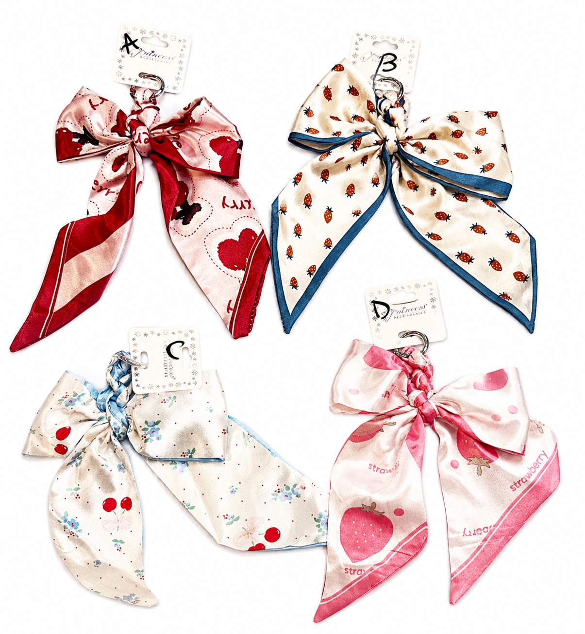 BOW FRUITY KEYCHAIN