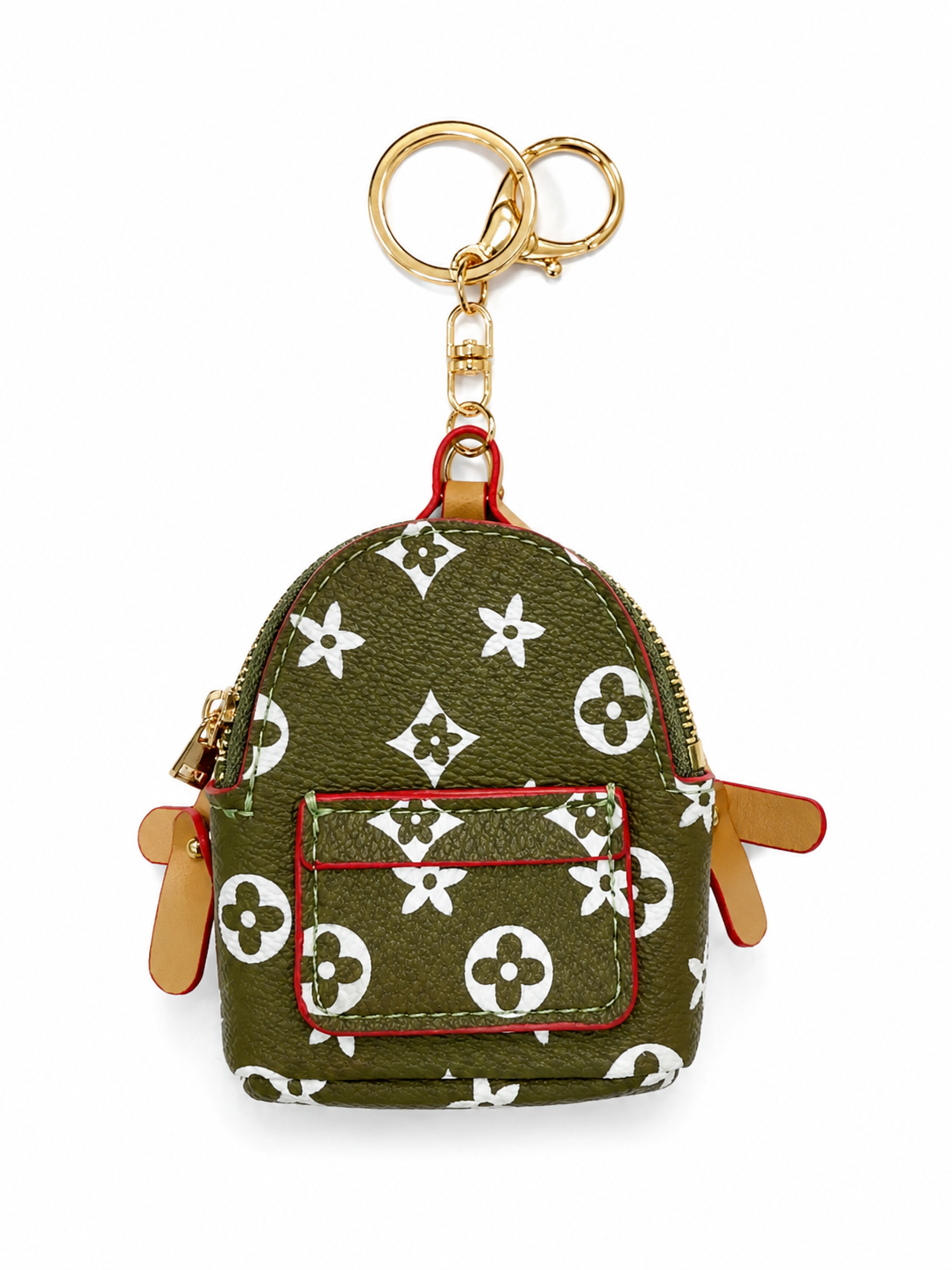 KEYCHAIN BACKPACK OLIVE GREEN