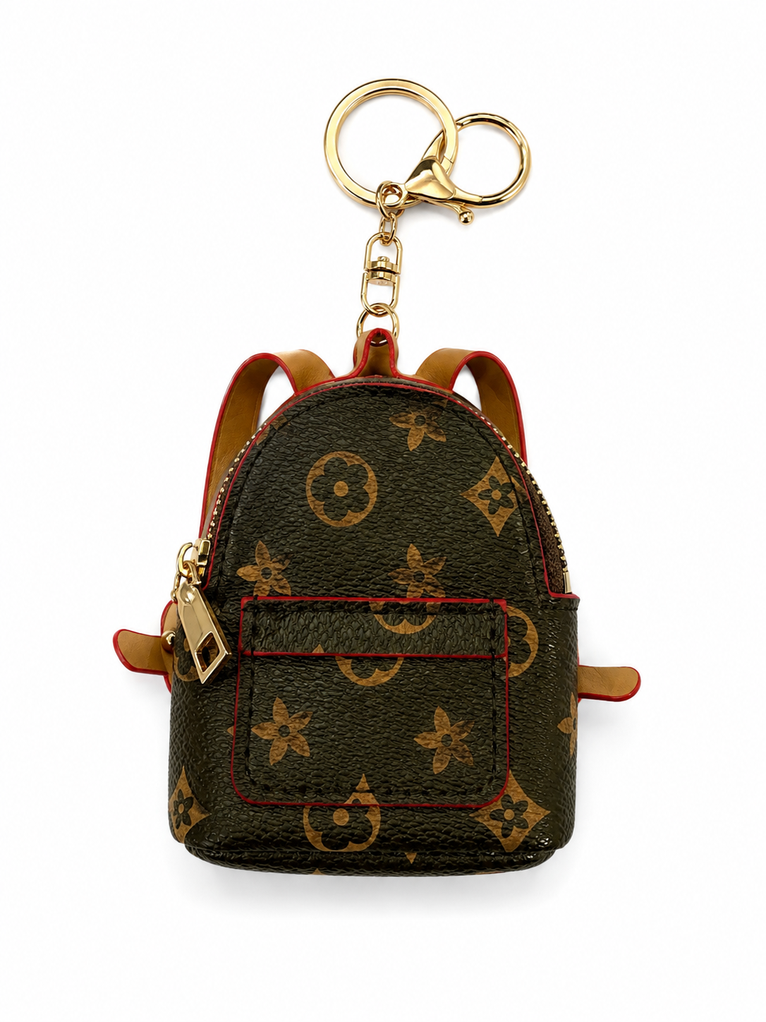 KEYCHAIN BACKPACK BROWN
