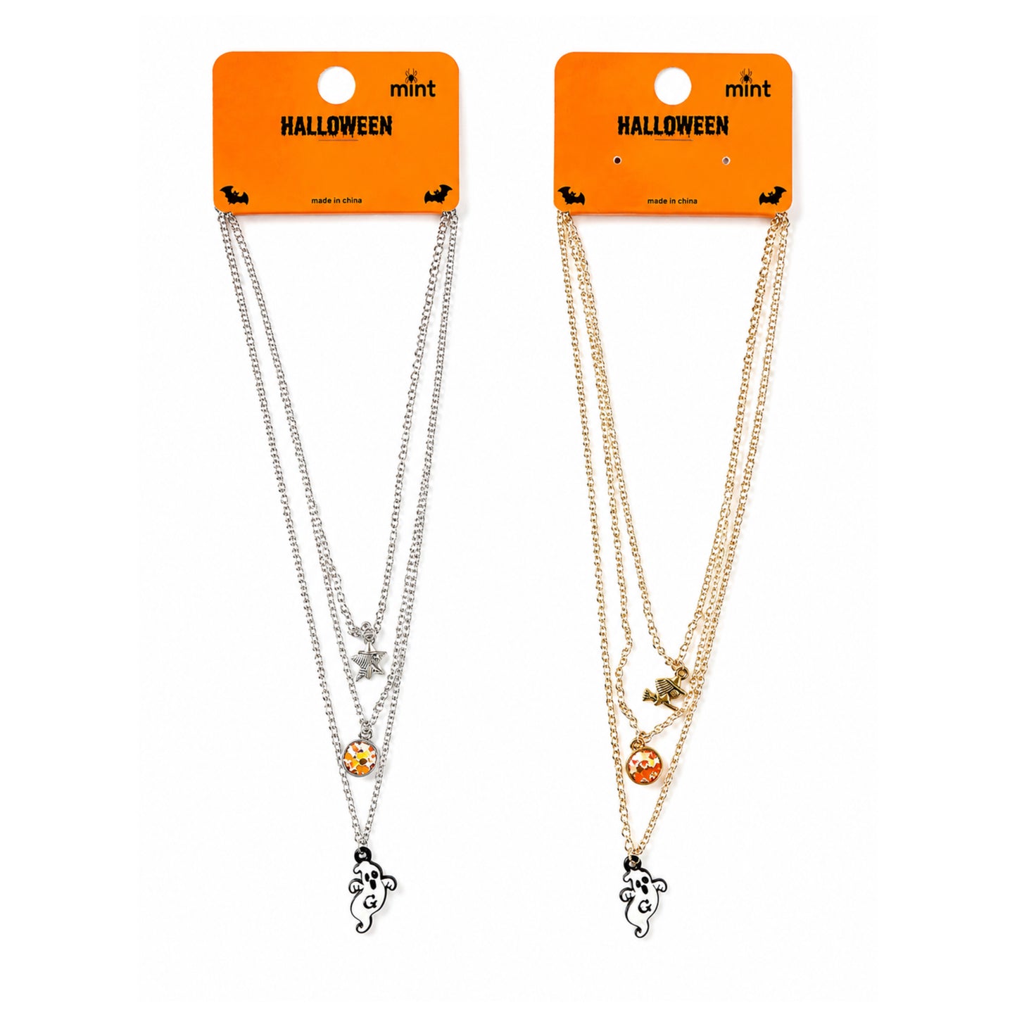 GHOSTY HALLOWEEN NECKLACE