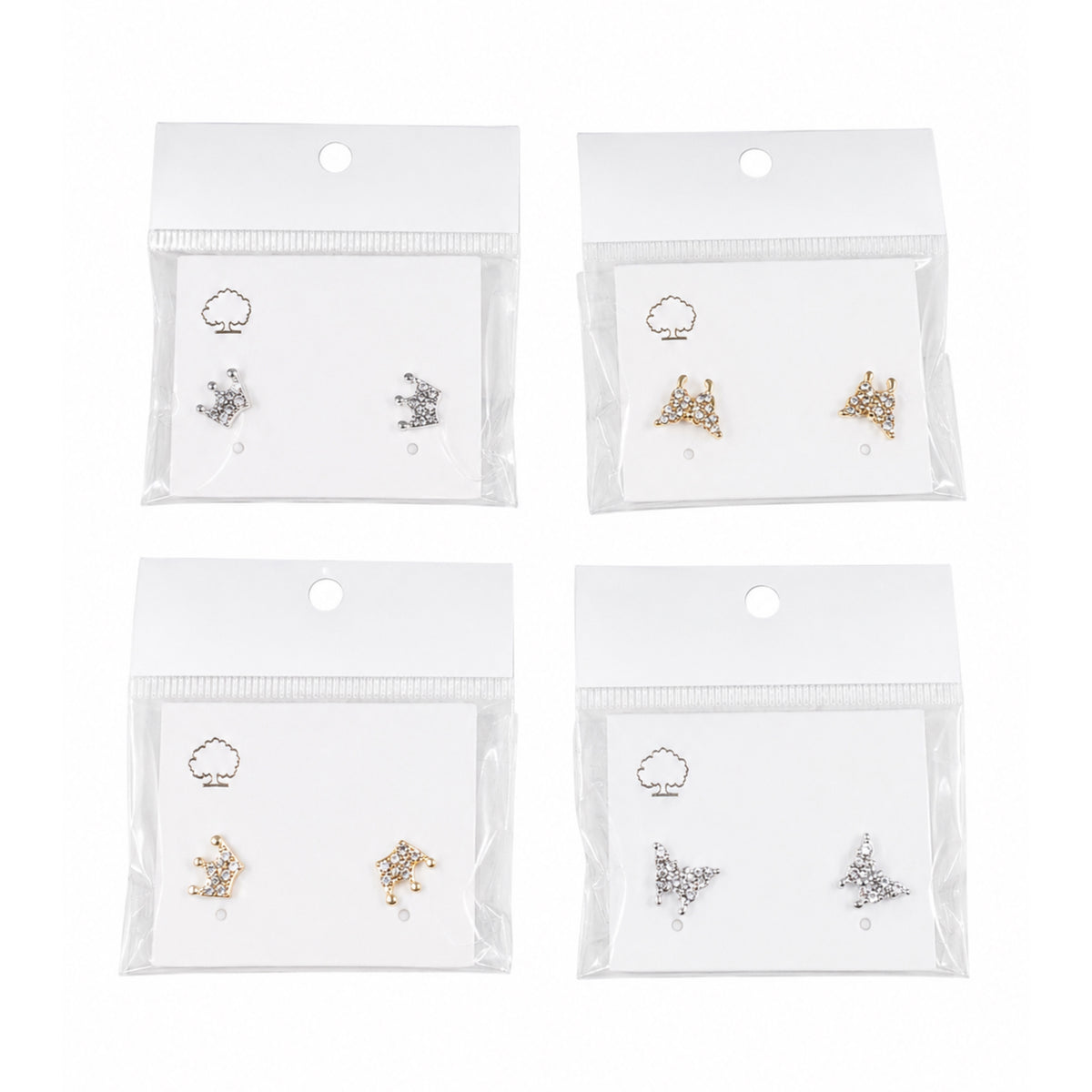 BUTTERFLY/QUEEN EARRING
