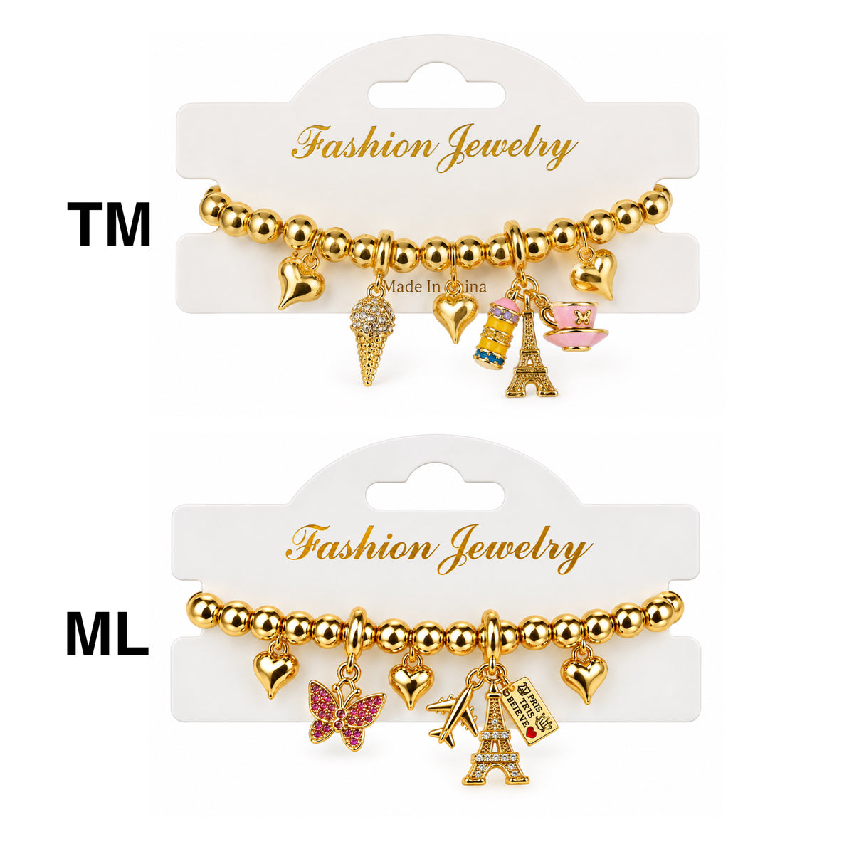 PARIS DREAMS CHARM BRACELET
