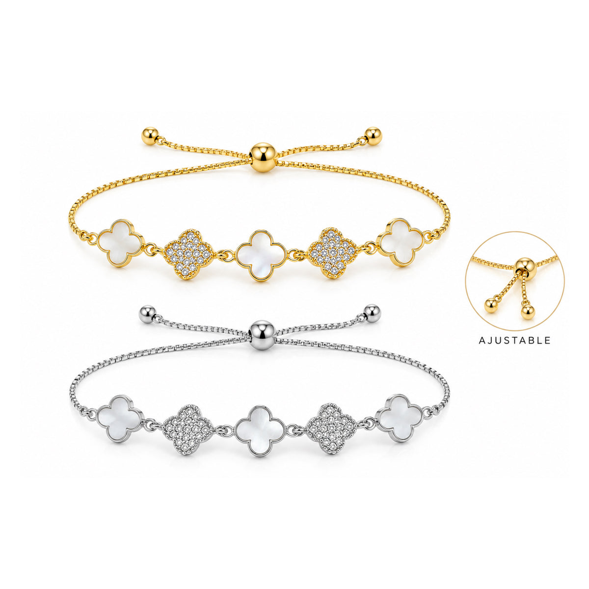 BLOOM CLOVER BRACELET