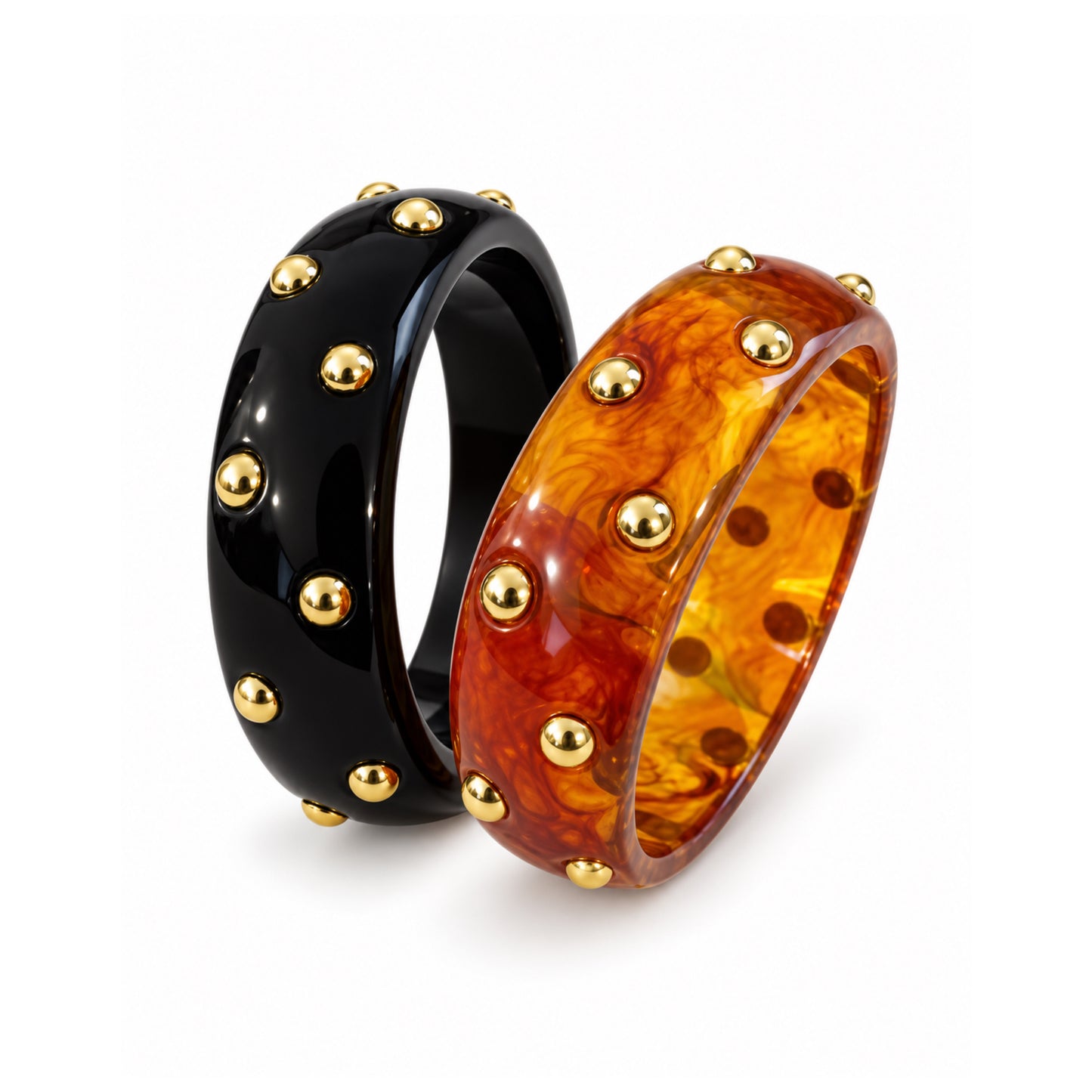 GOLDEN STUD BANGLE
