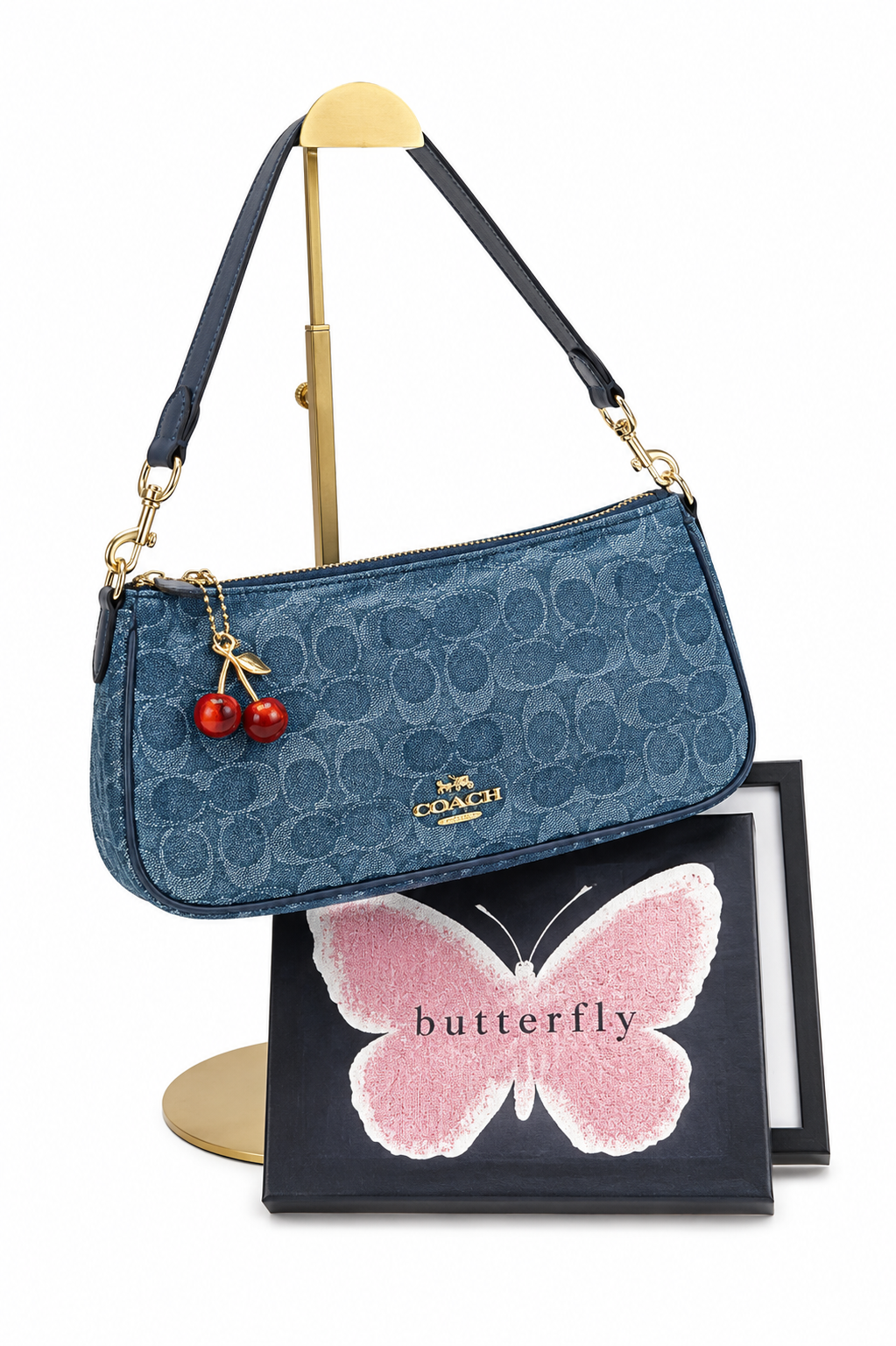 COACH BAG JEAN BLUE