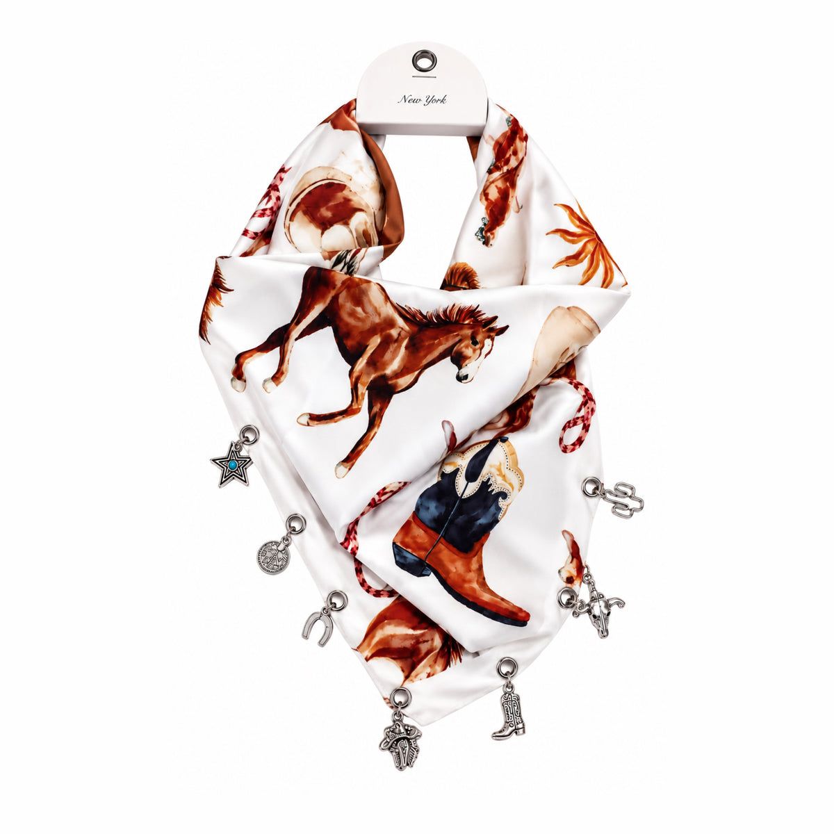 WILD WEST CHARM SCARF