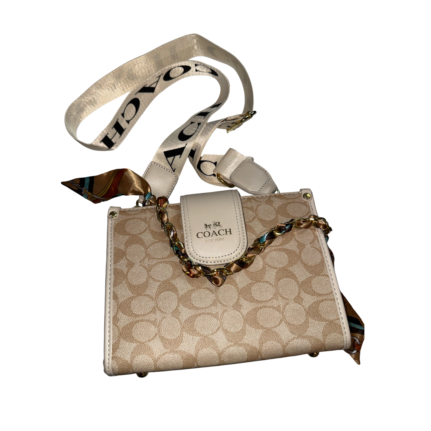 COACH BEIGE BAG