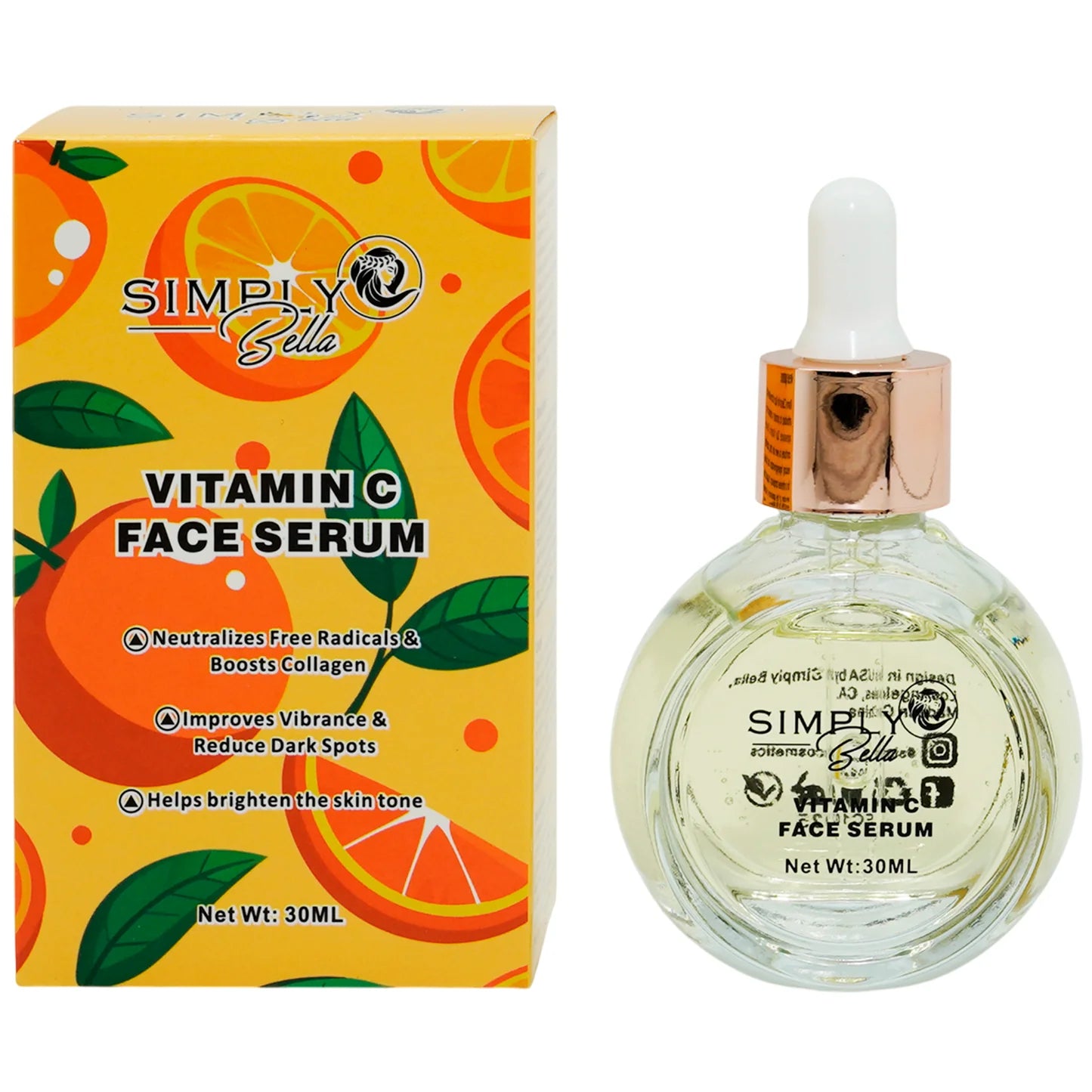 SIMPLY BELLA VITAMIN C FACE SERUM