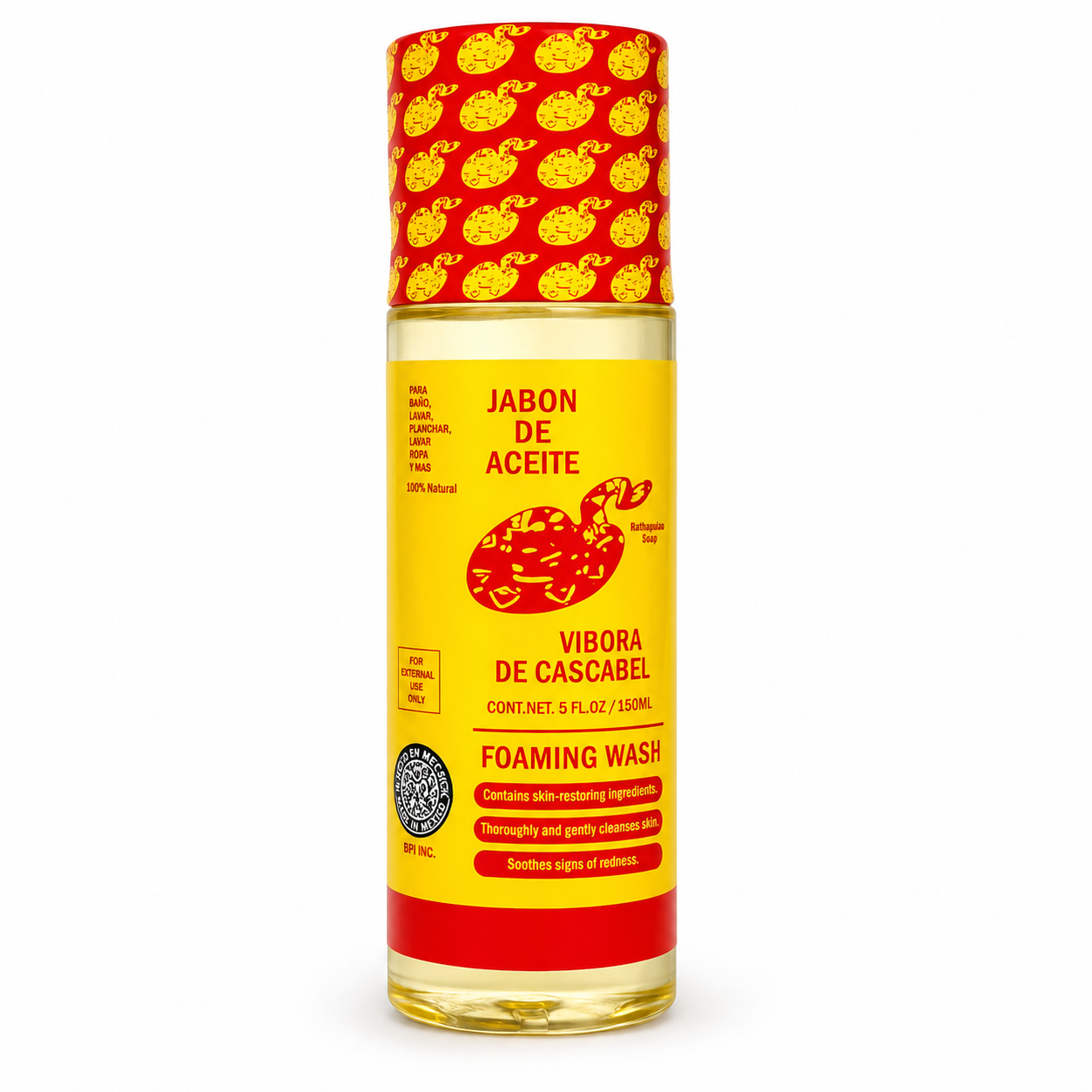 JABON DE ACEITE VIBORA DE CASCABEL FOAMING WASH