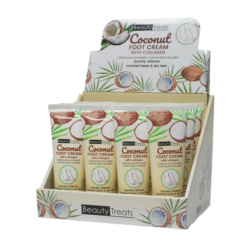 BEAUTY TREATS COLLAGEN COCONUT FOOT CREAM
