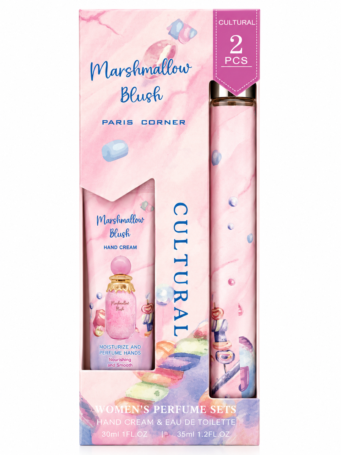 MARSHMALLOW 2PCS PARFUM + HAND CREAM