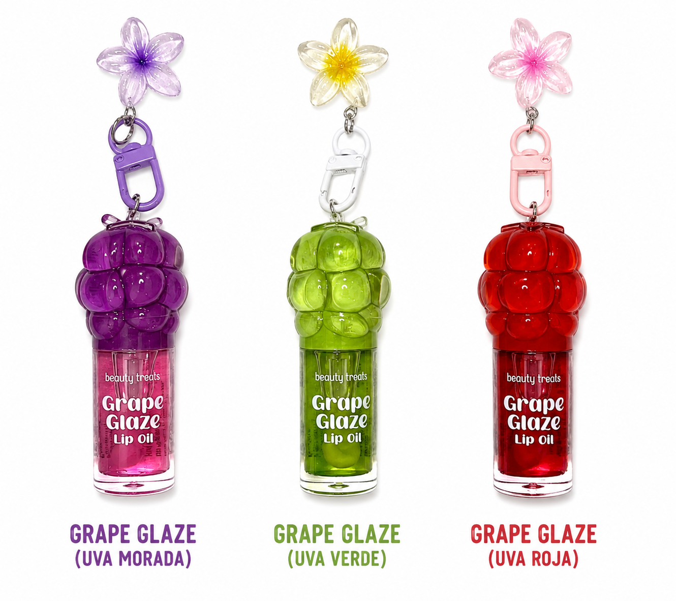 BEAUTY TREATS GRAPE GLAZE LIP OIL
