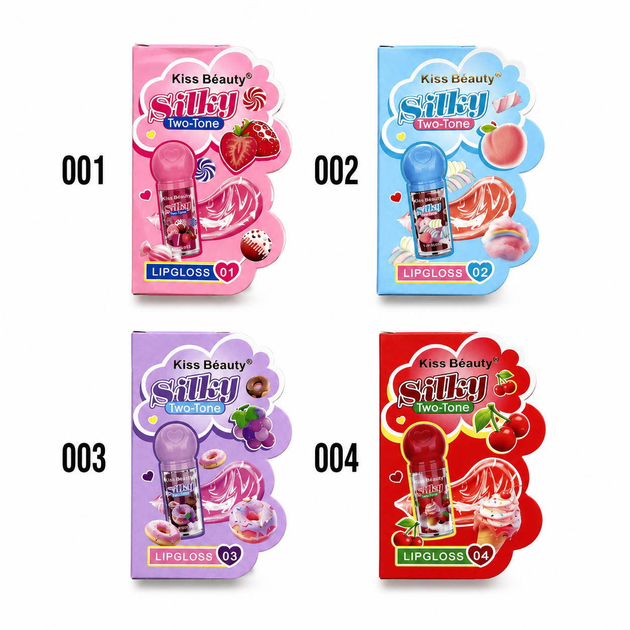 SILKY LIP GLOSS 2-TONE