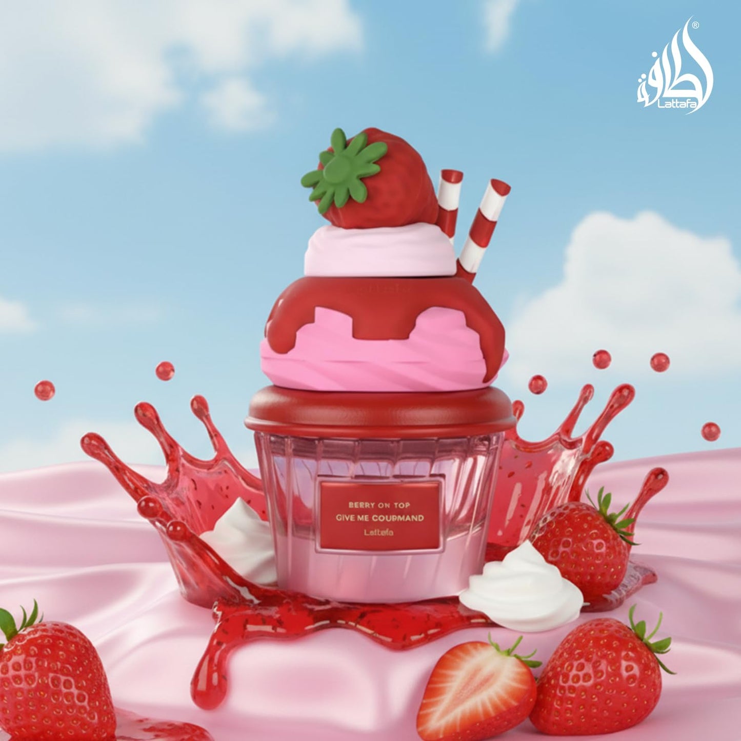 GIVE ME GOURMET TRAVEL SIZE STRAWBERRY PERFUME