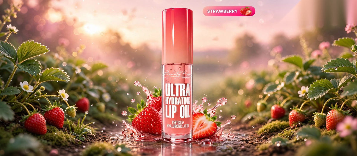 3 formas de usar tu Lip Oil — Strawberry en jardín de fresas