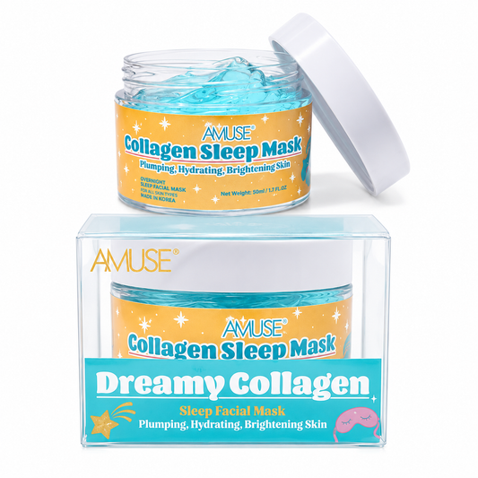 AMUSE DREAMY COLLAGEN SLEEP FACIAL MASK