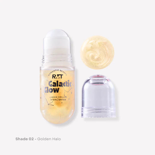 ROMANTIC BEAUTY GALACTIC GLOW LIQUID ROLLER HIGHLIGHTER FACE + BODY