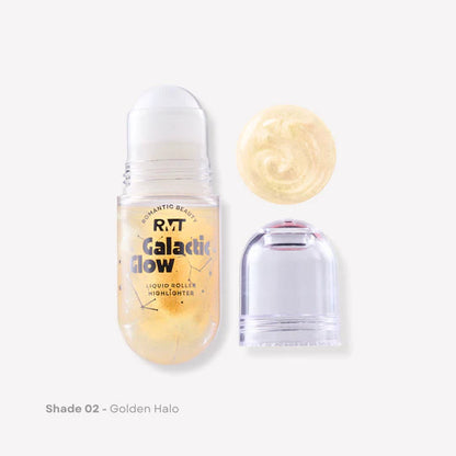 ROMANTIC BEAUTY GALACTIC GLOW LIQUID ROLLER HIGHLIGHTER FACE + BODY