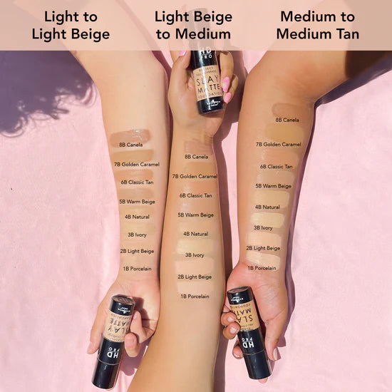 ITALIA DELUXE PERFECT FULL COVERAGE SLAY MATTE FOUNDATION