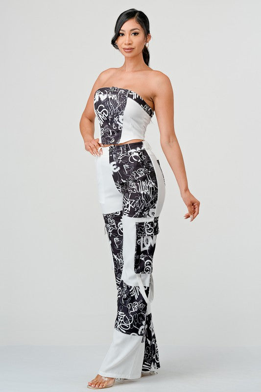 CARGO PRINT SET-BeautyRosee Boutique