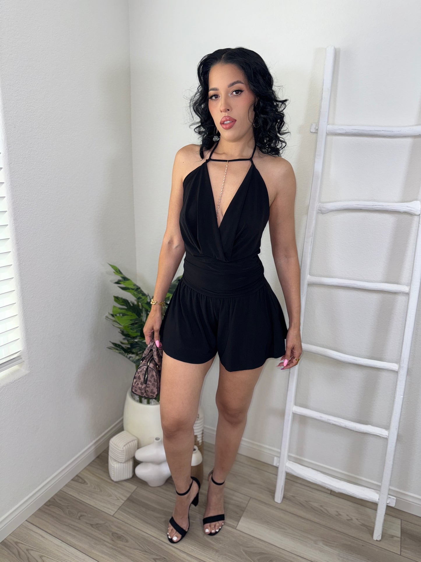 Midnight Mood Romper