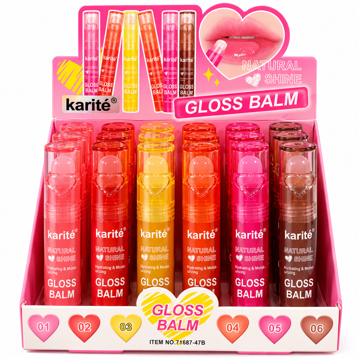 Lip Gloss Hidratante Karité