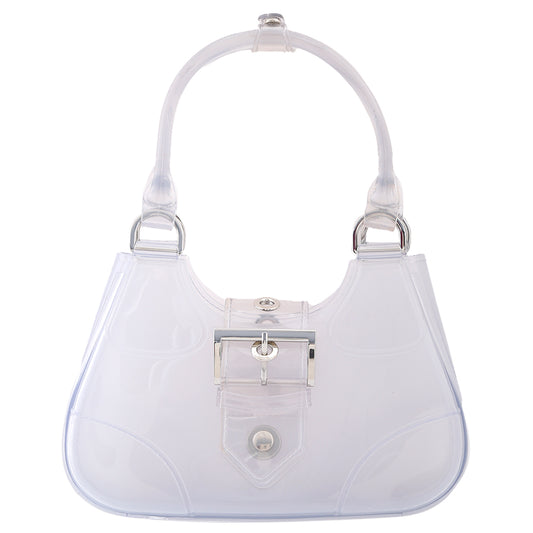 Jelly Shoulder Bag With Crossbody