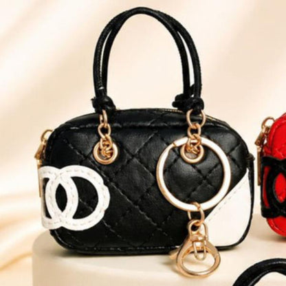 Mini Bag Charm Quilted