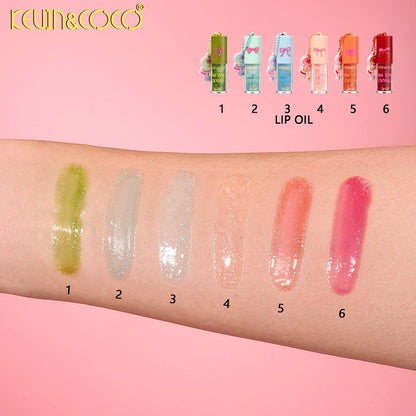 KEVIN AND COCO HAVE SOME COCKTAILS LIP OIL