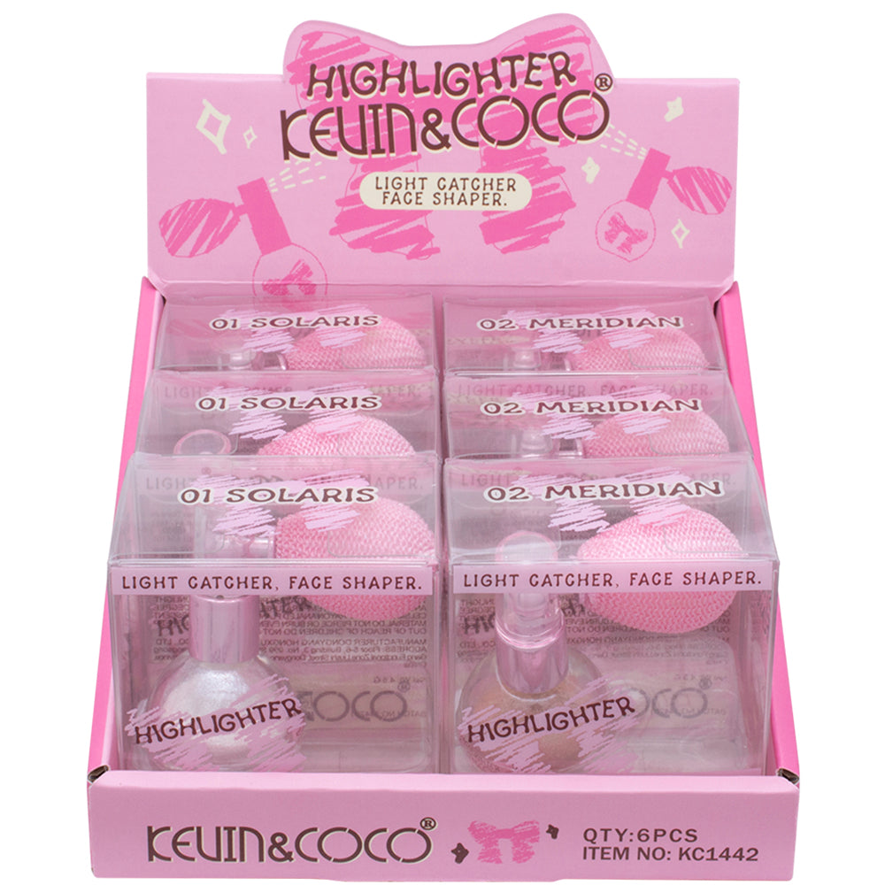 KEVIN AND COCO LIGHT CATCHER FACE SHAPER HIGHLIGHTER