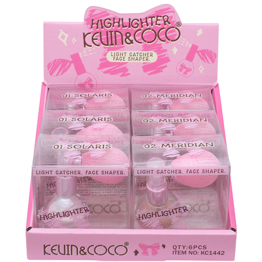 KEVIN AND COCO LIGHT CATCHER FACE SHAPER HIGHLIGHTER