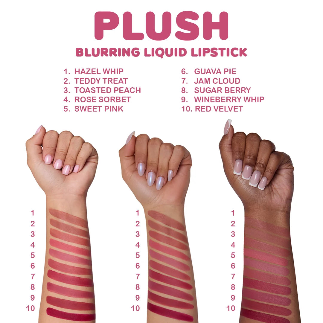 BEAUTY CREATIONS PLUSH BLURRING LIQUID LIPSTICK