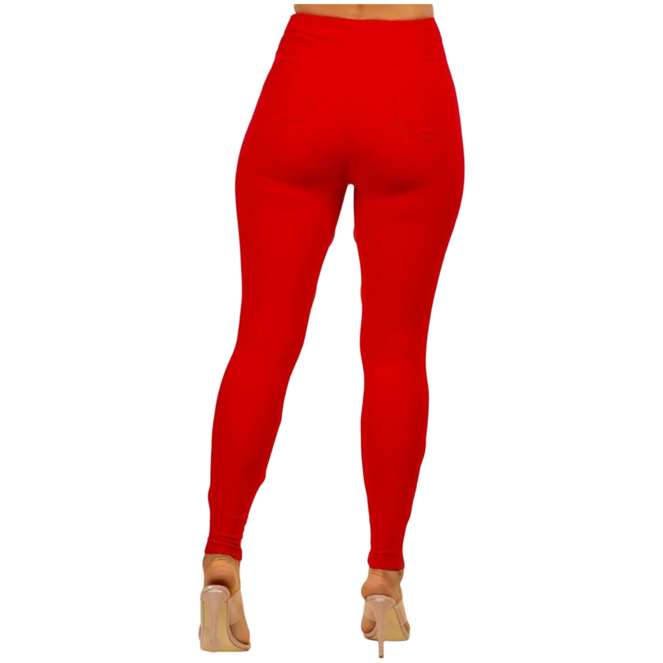 Front Cut Out Skinny Pants | Edgy & Stylish Women's Bottoms