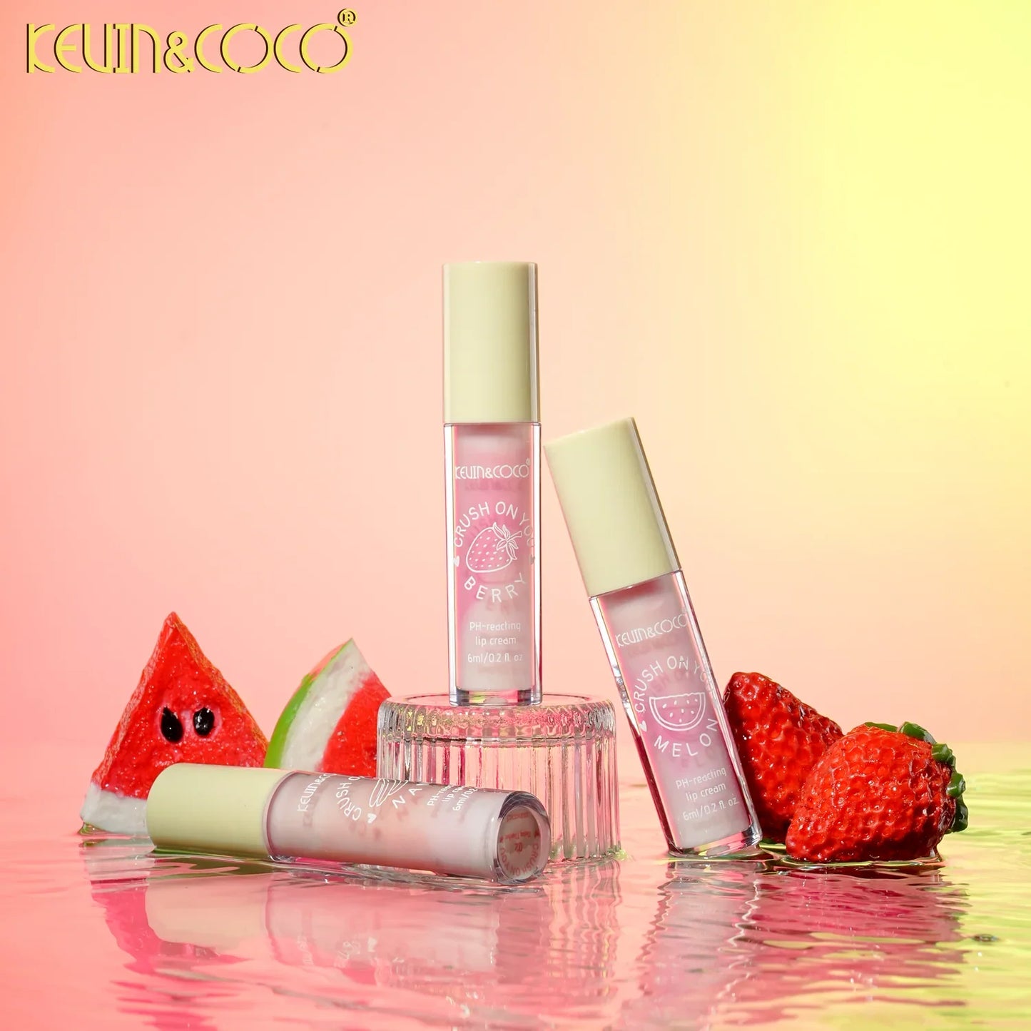 KEVIN & COCO - CRUSH ON YOU MATCHA PH LIP GLOSS