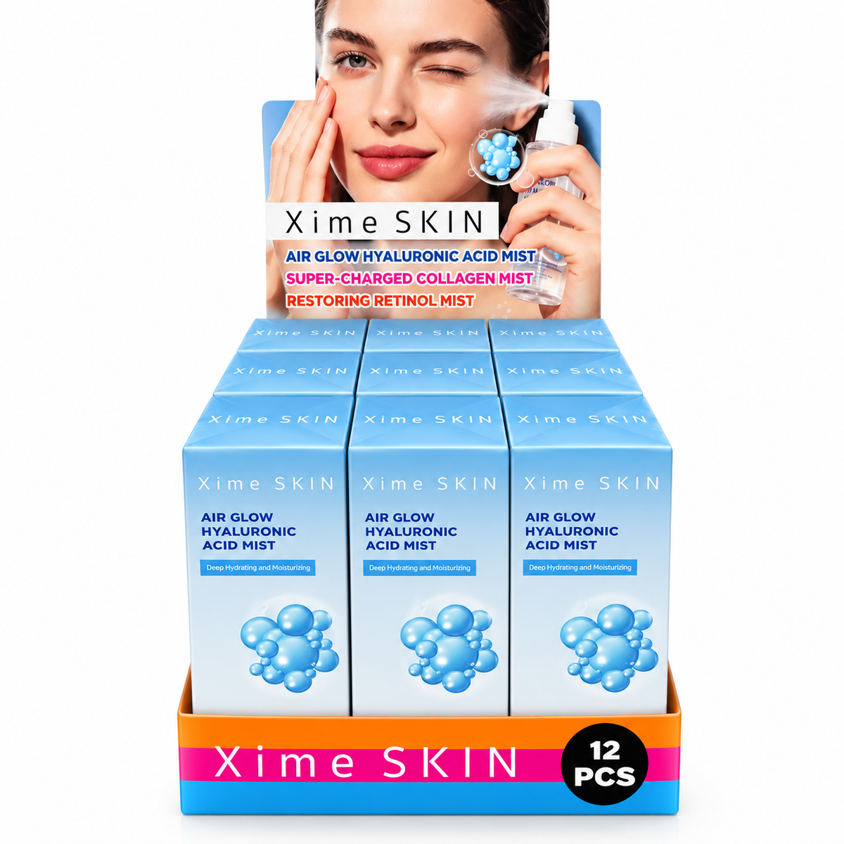 Xime Skin – Bruma Facial de Ácido Hialurónico