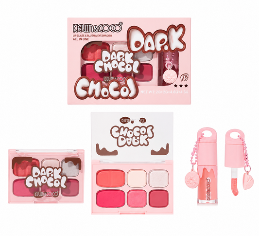 KEVIN & COCO DARK CHOCOLATE EYESHADOW SET (B)