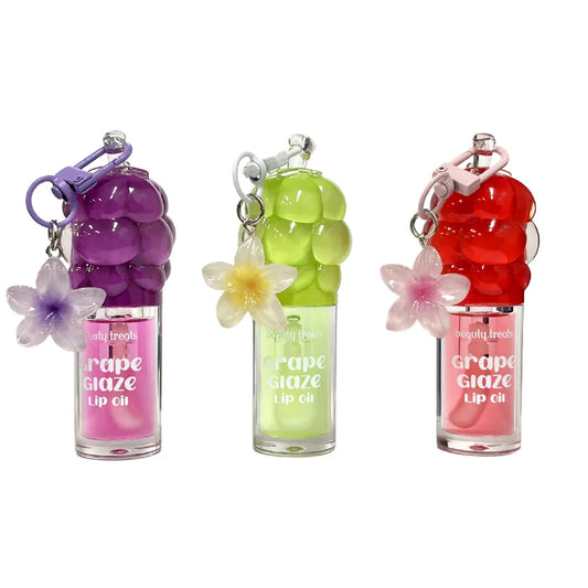BEAUTY TREATS GRAPE GLAZE LIP OIL