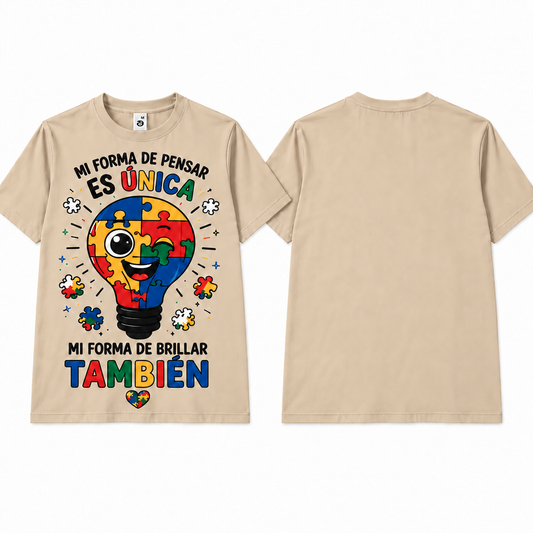 MI FORMA DE SER ES UNICA AUTISM T SHIRT #9