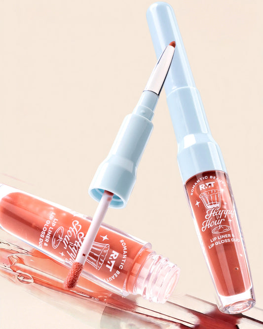 ROMANTIC BEAUTY HAPPY HOUR LIP LINER + LIP GLOSS