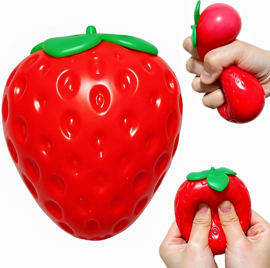 PINCH BIG STRAWBERRY SQUISHY