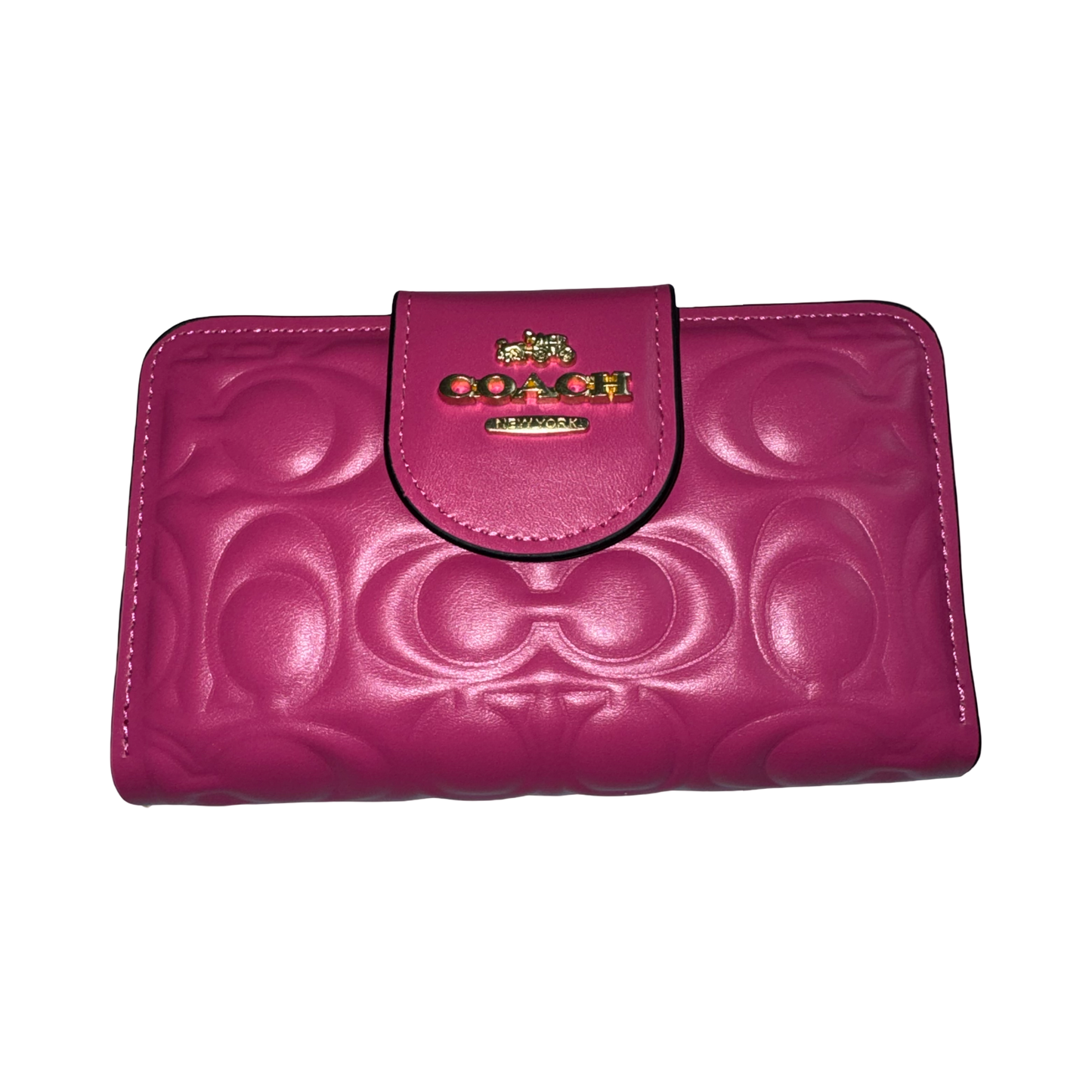 COACH WALLETS FUCHSIA