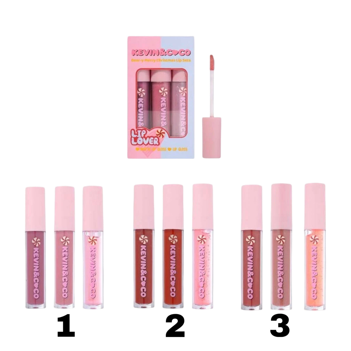 KEVIN & COCO LIP LOVER BEAR-Y CHRISTMAS LIP SET